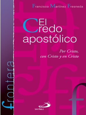 cover image of El credo apostólico